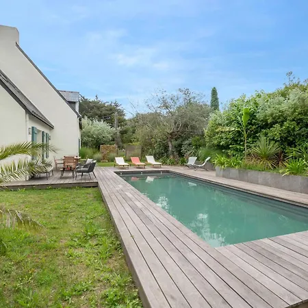 Maison Pour 8 - Piscine Chauffee - 100m De La